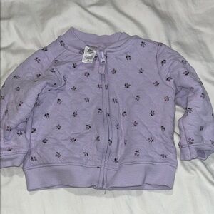 Carter's Lavender Quilted Kids Hoodie